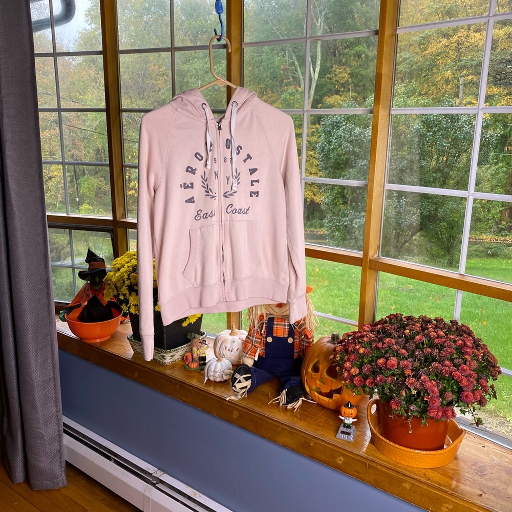 Zip up sweatshirt